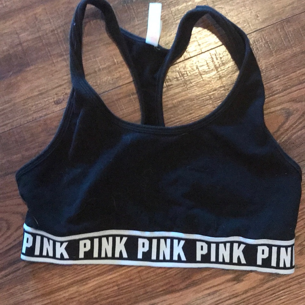 Pink workout top